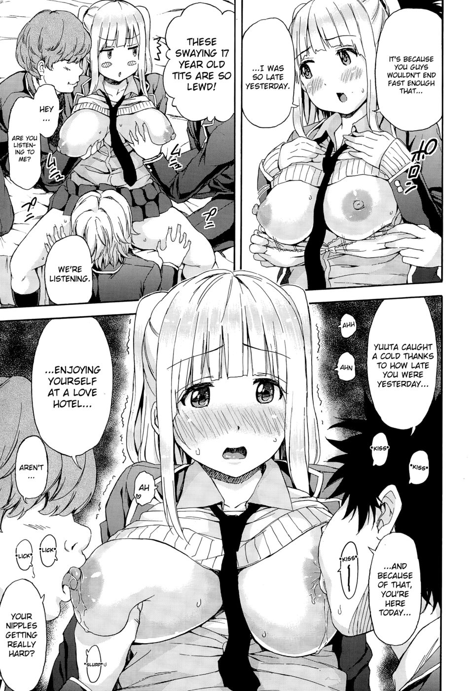 Hentai Manga Comic-Behind My Boyfriend's Back ❤-Read-7